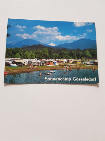AK Sonnencamp Gösselsdorf. Campingplatz am Gösselsdorfer See.