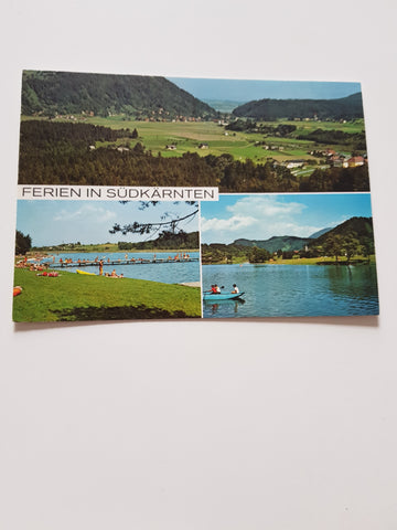 AK Ferienorte Miklautzhof und Sittersdorf. Gösselsdorfer und Sonnegger See.