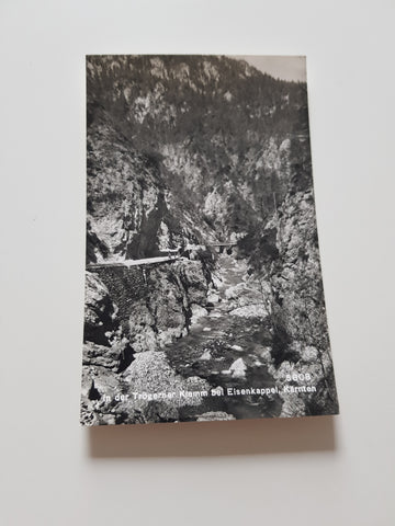 AK In der Trögerner Klamm bei Eisenkappel.