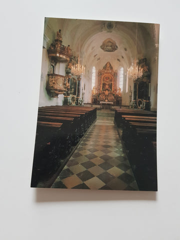 AK Maria Luggau. Wallfahrtskirche. Servitenkloster.