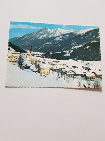 AK St. Lorenzen im Lesachtal. Blick gegen die Plenge.