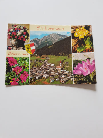 AK Grüsse aus St. Lorenzen.