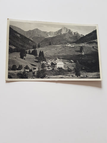 AK Plöckenhaus mit Gr. Paal u. Pic di Timau. (1931-32)