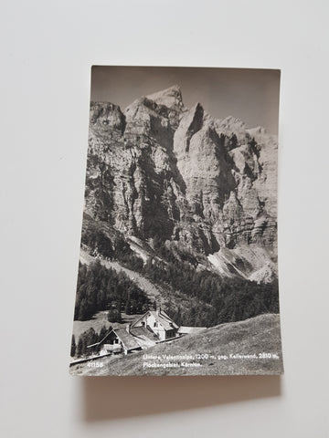 AK Untere Valentinalpe. geg. Kellerwand. Plöckengebiet.