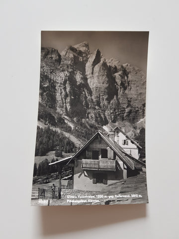 AK Untere Valentinalpe. geg. Kellerwand. Plöckengebiet.