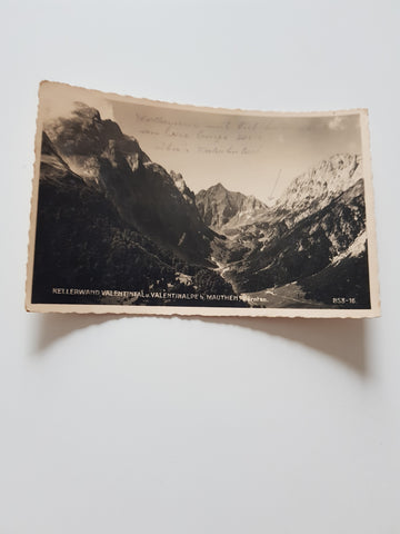 AK Kellerwand, Valentintal u. Valentinalpe b. Mauthen. (1932-33)