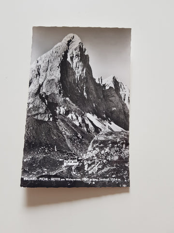 AK Eduard-Pichl-Hütte am Wolayersee. (1964)