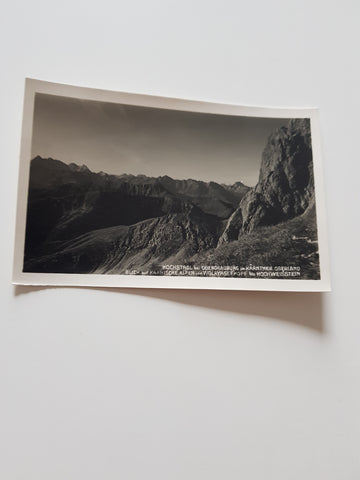 AK Hochstadl bei Oberdrauburg im Kärntner Oberland. Blick auf Karnische Alpen vom Wolayerseekopf bis Hochweisstein.