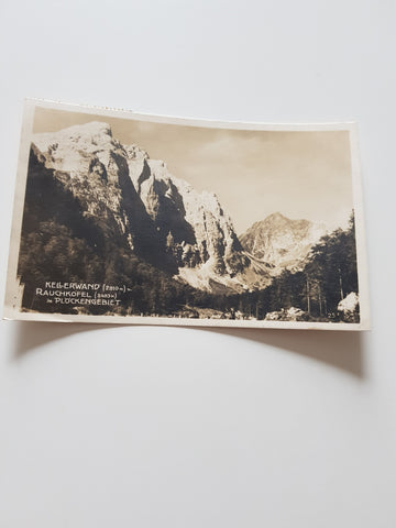 AK Die Kellerwand. Rauchkofel im Plöckengebiet. (1924)