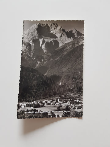 AK Mauthen mit Kellerwand.
