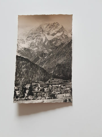 AK Mauthen im Gailtal mit Kellerwand.