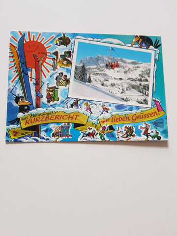 AK Karnische Skiregion. Sonnenalpe Nassfeld. Aus Zeitmangel Kurzbericht.
