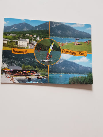 AK Hermagor Pressegger-See.