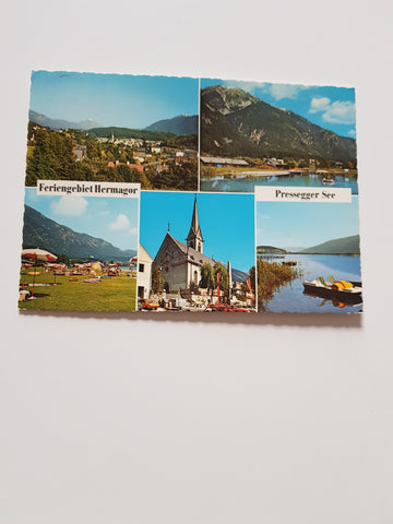 AK Hermagor Pressegger-See.