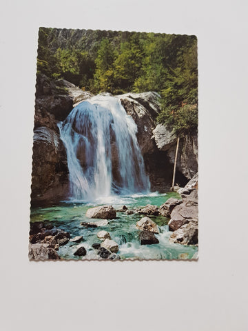 AK Garnitzenklamm bei Hermagor. Wasserfall.