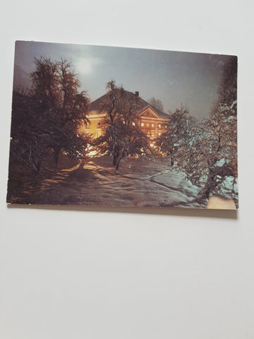 AK Hermagor. Gasthof Lerchenhof. Familie Steinwender. Möschach 8.