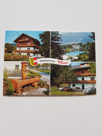 AK Weißbriach 62. Gästehaus Moser. Jakob u. Marlies Hubmann.