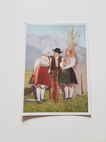 AK Kärnten. Tracht. Gailtal.