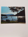 AK Abendstimmung am Ossiachersee.