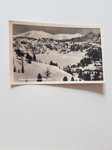 AK Wintersportplatz Turracherhöhe.