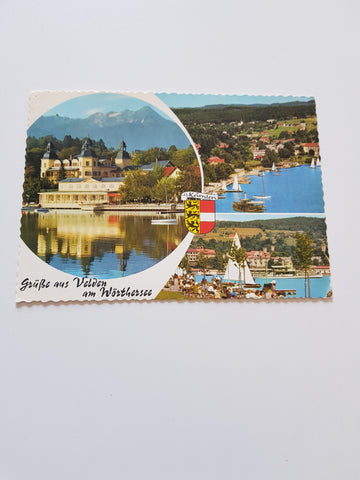 AK Grüße aus Velden am Wörthersee.