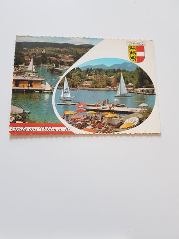 AK Grüße aus Velden am Wörthersee.