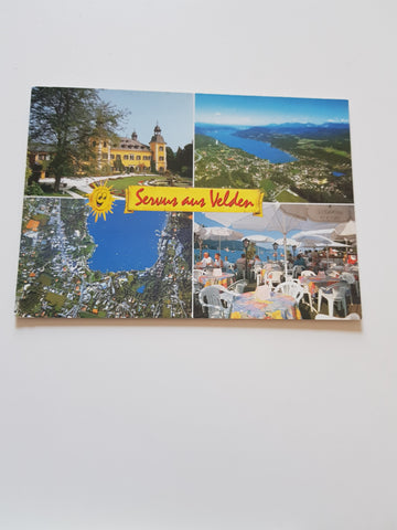 AK Servus aus Velden.