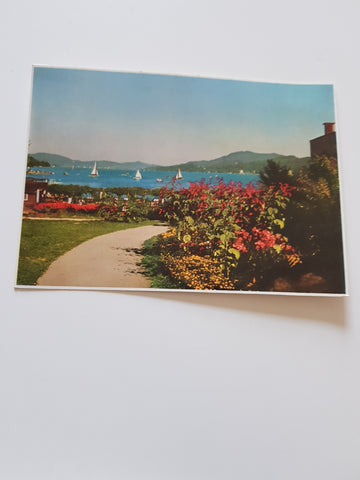 AK Blumenpromenade in Velden am Wörthersee.