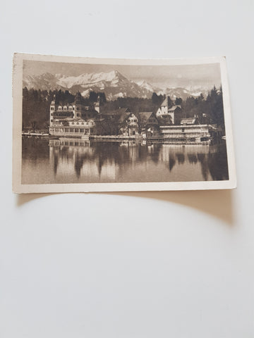 AK Velden am Wörthersee. Schloß.