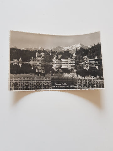 AK Velden am Wörthersee. Schloß (1949)