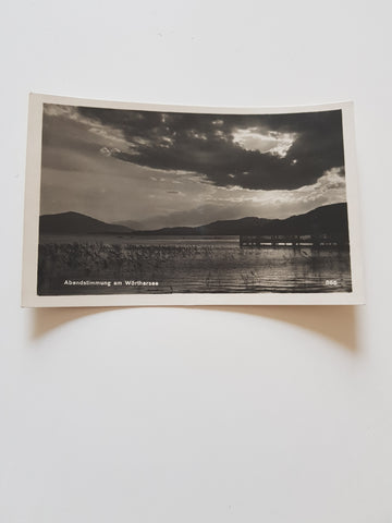 AK Abendstimmung am Wörthersee. (1927)