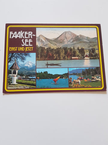 AK Faaker See. Einst und Jetzt.