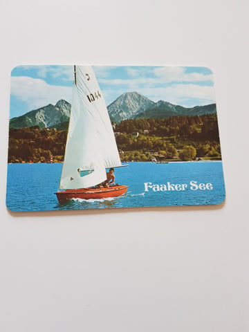 AK Faaker See mit Mittagskogel.