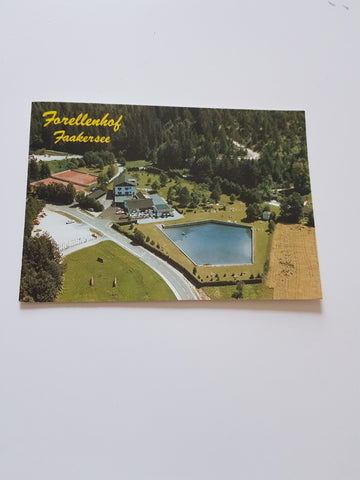 AK Ledenitzen/Faakersee. Forellenhof Faakersee. Inh. A. Jarnig.