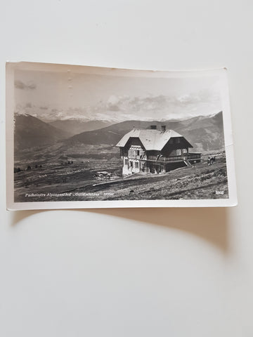 AK Pacheiners Alpengasthof Gerlitzenhaus.