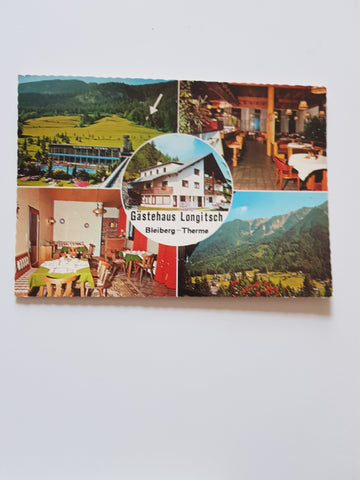 AK Bleiberg - Therme. Gästehaus Longitsch. Inh. Klaus und Dagmar Longitsch. Bleiberg 19.