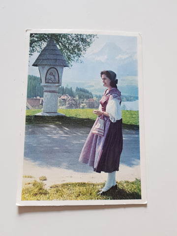 AK Faaker See. Rosentaler Dirndl.