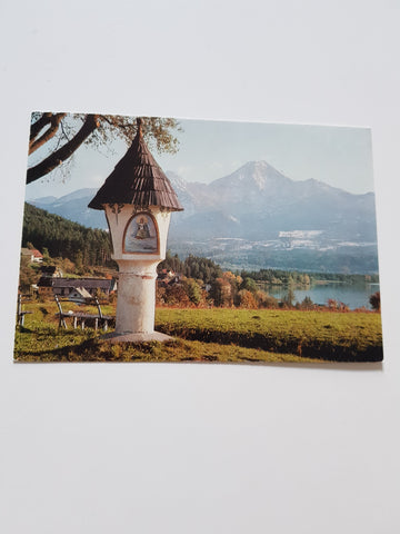 AK Blick auf Faakersee.