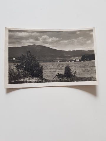 AK Egg am Faakersee mit Görlitzen. (1929)