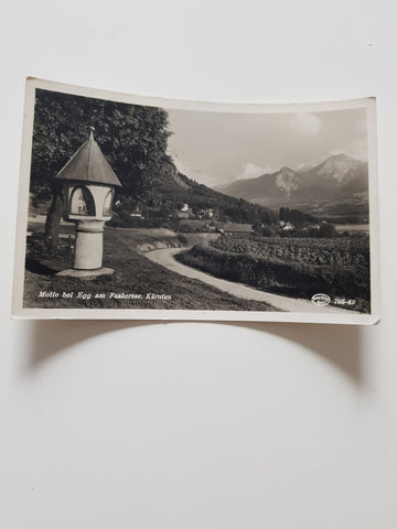 AK Motiv bei Egg am Faakersee. (1938/39)