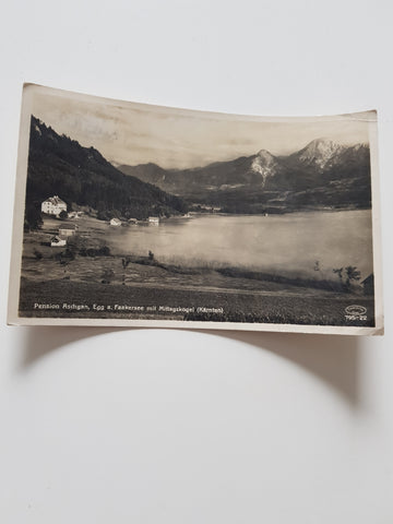 AK Egg am Faakersee. Pension Aschgan. (1931-32)