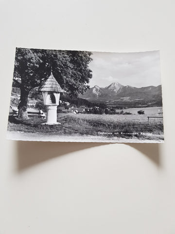 AK Faakersee mit Karawanken.