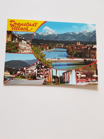 AK Draustadt Villach.