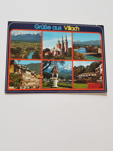 AK Grüße aus Villach.