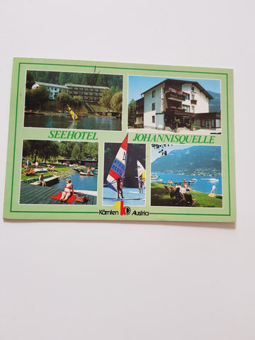 AK Landskron. Seehotel Johannisquelle. St. Andrä am Ossiachersee.