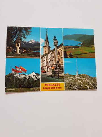 AK Villach. Berge und Seen.