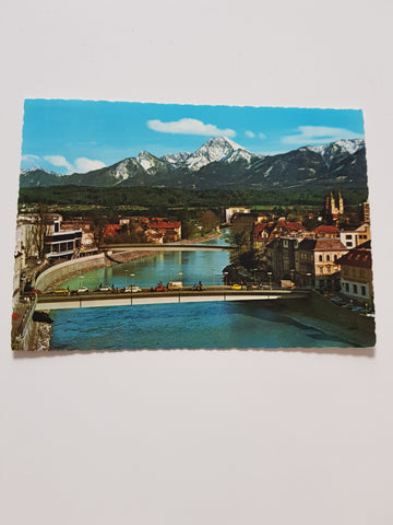 AK Villach. Draubrücken.