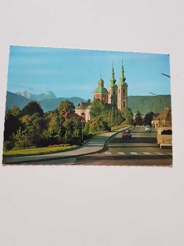 AK Villach. Hl. Kreuz-Kirche.