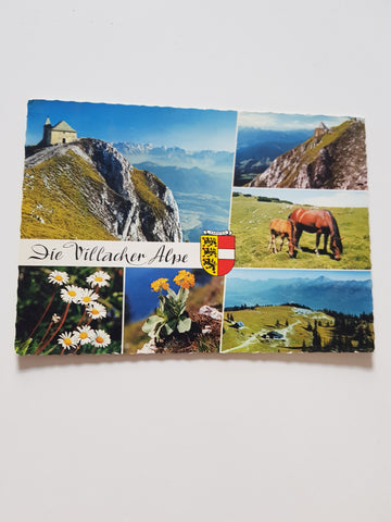 AK Die Villacher Alpe.
