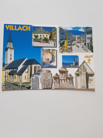 AK Villach. Stadtpfarrkirche St. Jakob.